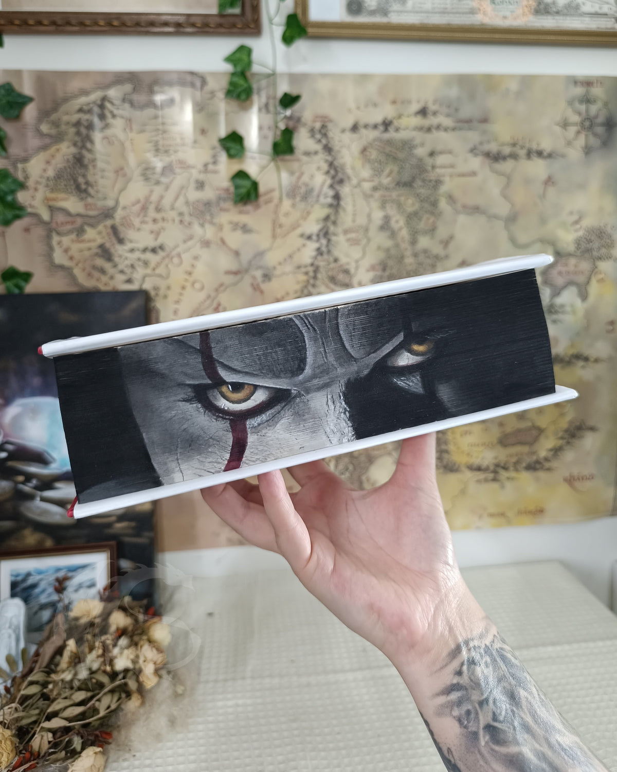 "You Lied and I Died" | "It" Fore-edge painting | Simon & Schuster Edition Anglaise 2017