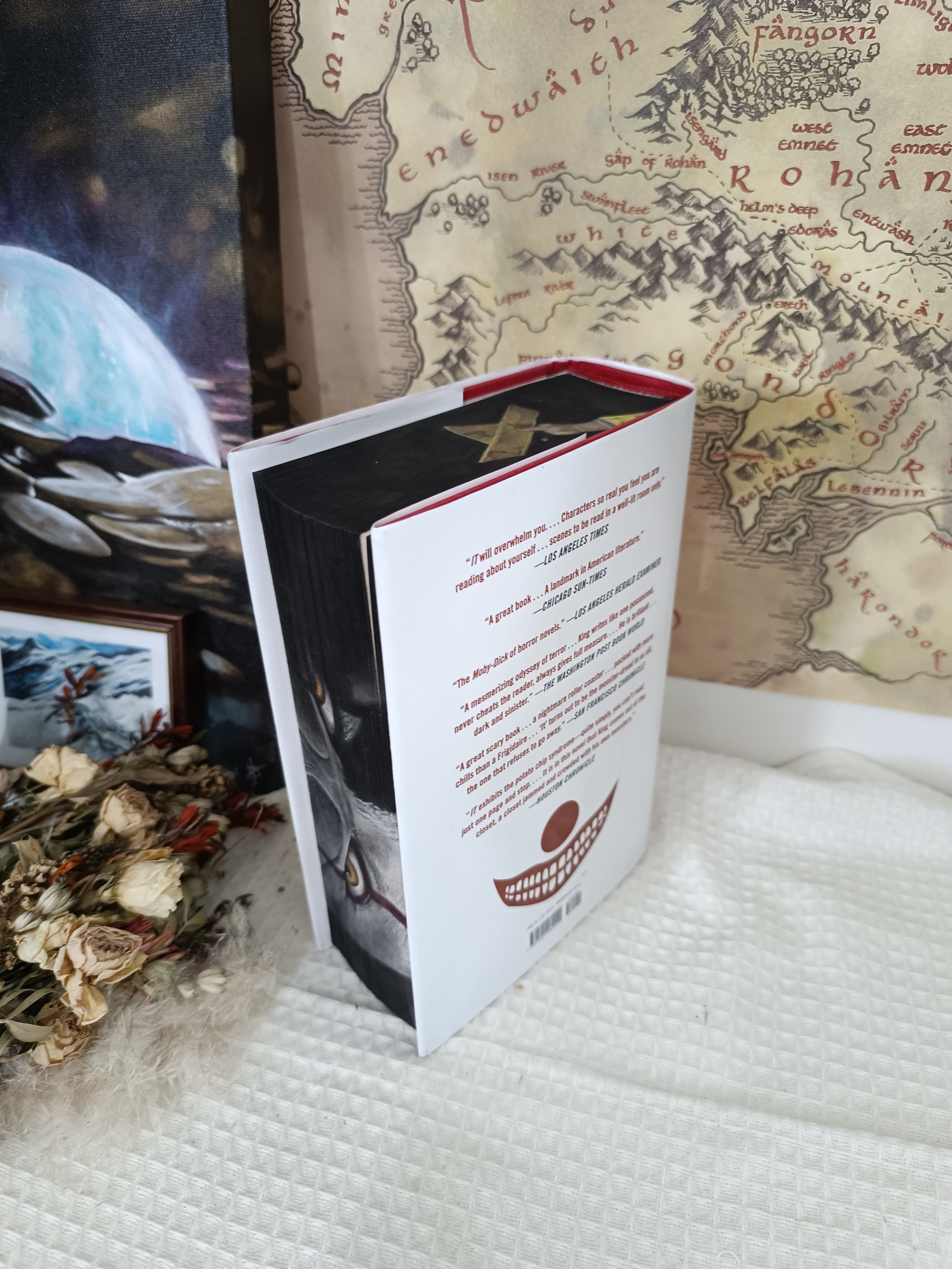 "You Lied and I Died" | "It" Fore-edge painting | Simon & Schuster Edition Anglaise 2017