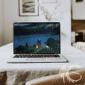 Black and Grey Minimalist Laptop Mockup Instagram Post – 1