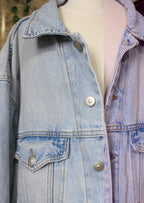 Veste en jean peinte à la main | Xénomorphe Alien 👽