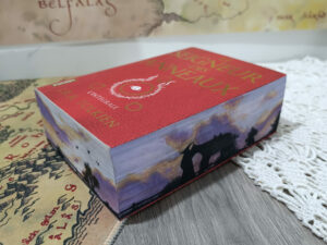 Le Seigneur des Anneaux – Livre peint à la main (édition Pocket française 2018)