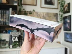 Peinture sur Tranche | Fire & Blood