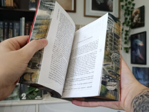 Le Seigneur des Anneaux – Livre peint à la main (édition Pocket française 2018)