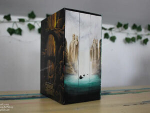 Fore-Edge painting of The Argonath | Lord of the Rings trilogy FR