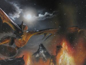 Smaug | Impression sur toile