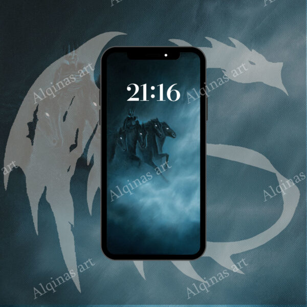 "The Wild Hunt", Phone wallpaper