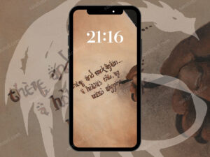 “There and back again”, Phone wallpaper
