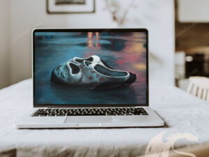 “Scream”, Computer wallpaper