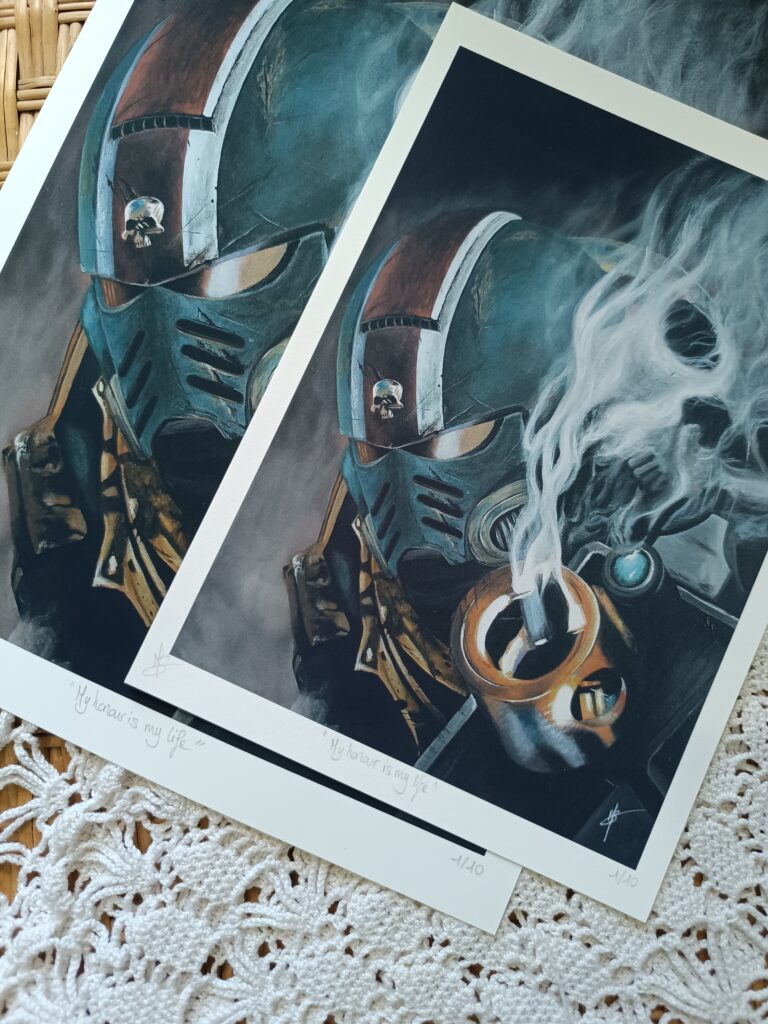 My honour is my life | Limited/numbered edition print